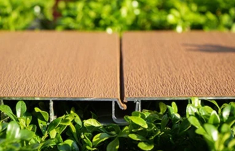 ALumverde Co-Extrusion Aluminum LuxeFlow Decking