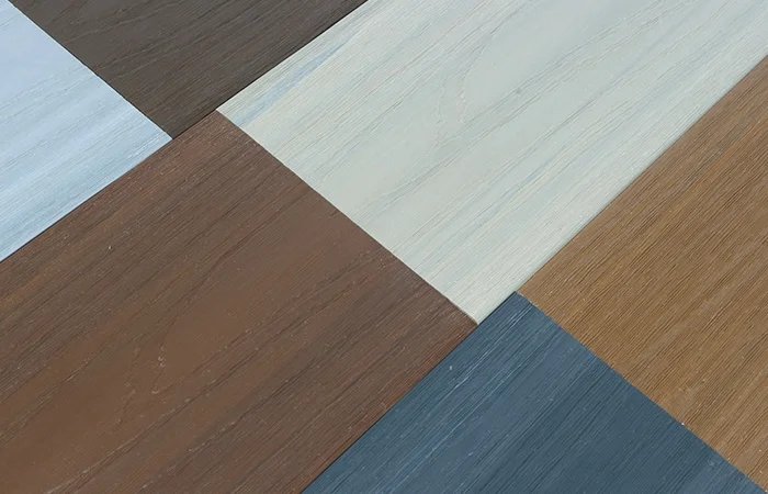 Color matching and surface textures adjust to fit the planned style