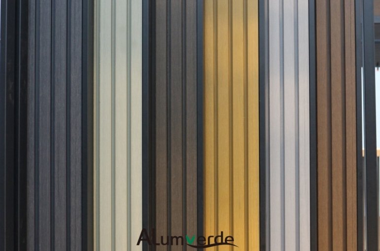 ALumverde’s co-extruded resin creates durable, authentic 3D wood-textured aluminum