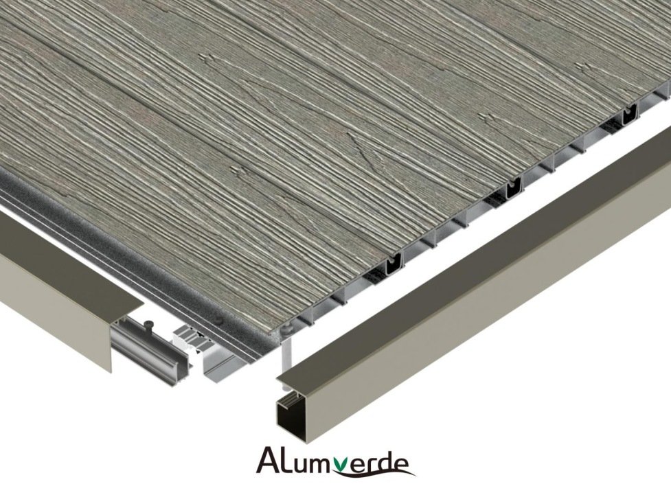 Hidden clips and pre-engineered joists ensure a seamless, screw-free decking finish