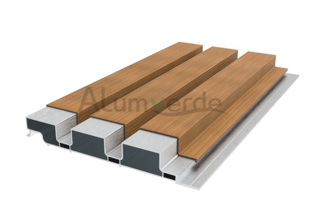 Surlyn resin and aluminum core provide durable scratch resistant profiles