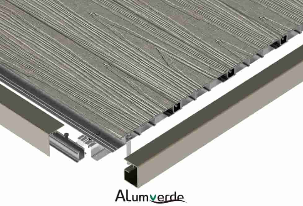 Tailored aesthetics and lightweight modular profile ensure easy, bespoke installation