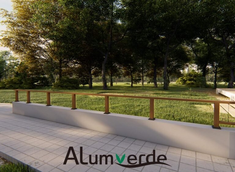 Using Heavy-Duty ALumverde Tubes for Durable Public Park Furniture