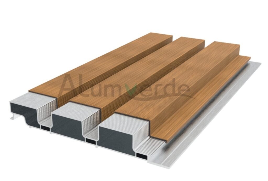 Durable multi-layer protection with realistic wood texture and fireproofing