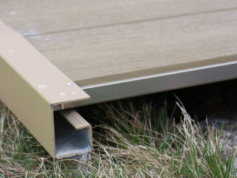 LuxeFlow Decking Integrated Channels for Water Management Protect Your Building Substructure